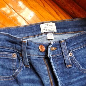 J. Crew Size 28T 10" High-rise Toothpick Jeans!